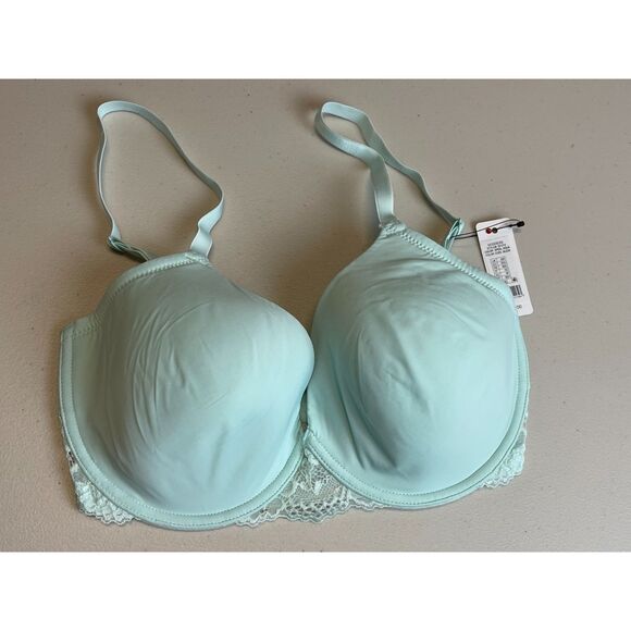 Skarlett Blue Balconette Lace Bra in Light Blue – Size 30E, NWT - Picture 1 of 3